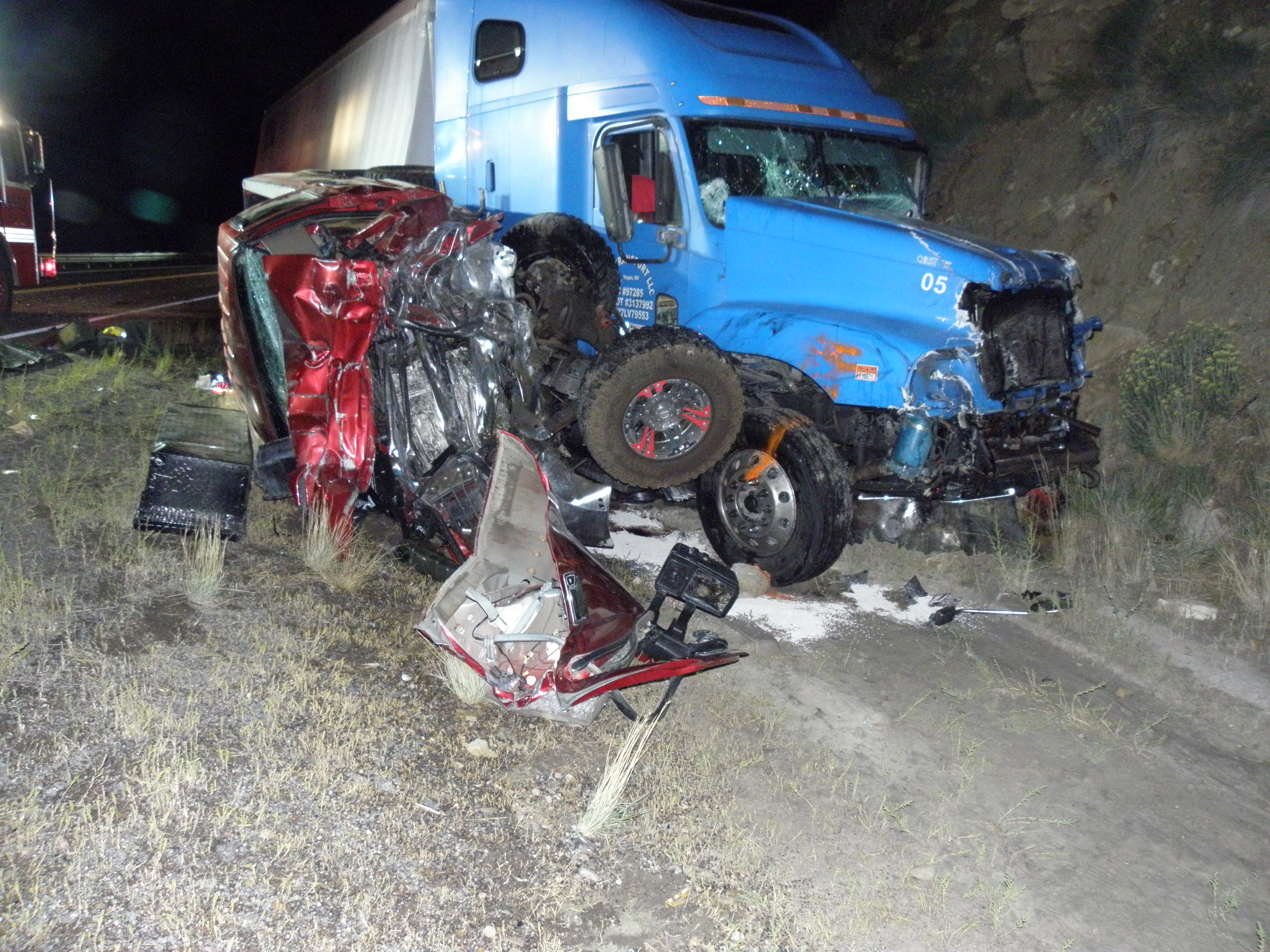Details on a fatal crash, semi vs truck, US-6 MM 226 | DPS News