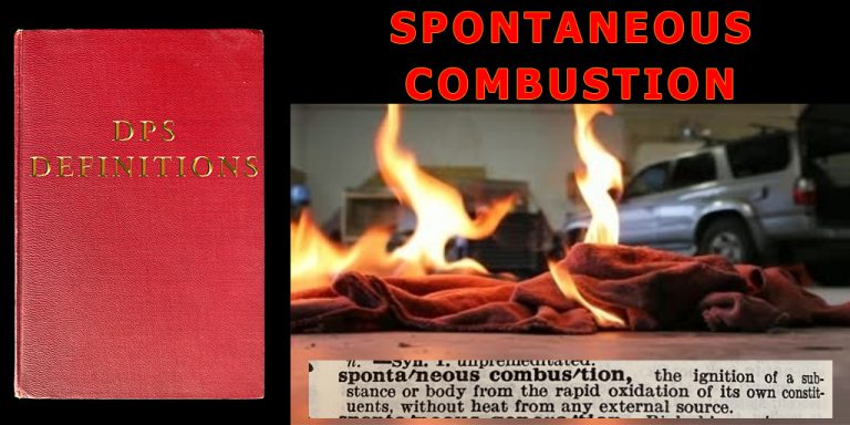 DPS Definitions: Spontaneous Combustion | DPS News