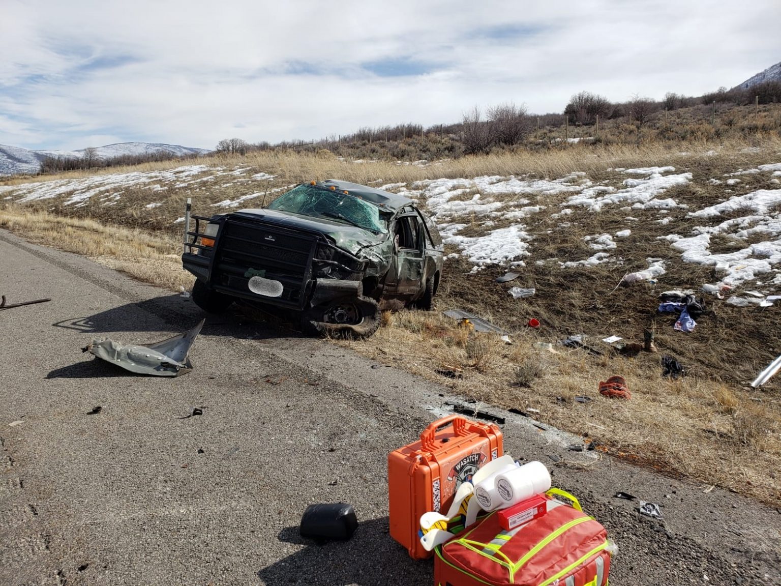 Headon crash on US189 near Wallsburg DPS News