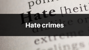 Button selection hate crimes