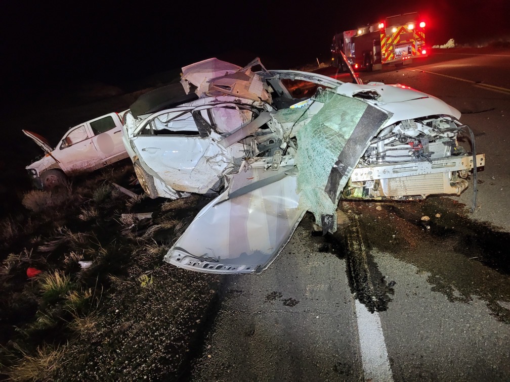 27 vehicles damaged in fiery semi-truck crash at Tooele car